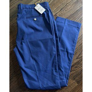NWT Peter Millar Crown Sport Raleigh Performance Pants Navy Blue Sz 32x32 $158